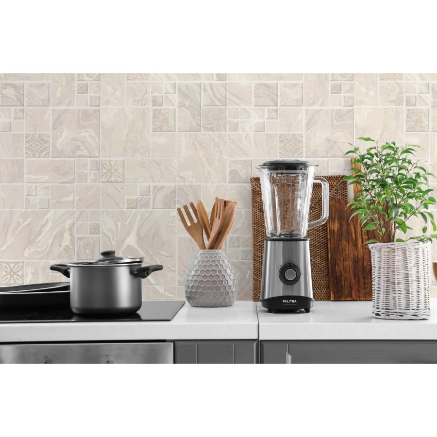 Обои виниловые Palitra Home Marmilla HomeColor бежевые HC11047-21 0,53х10,05 м