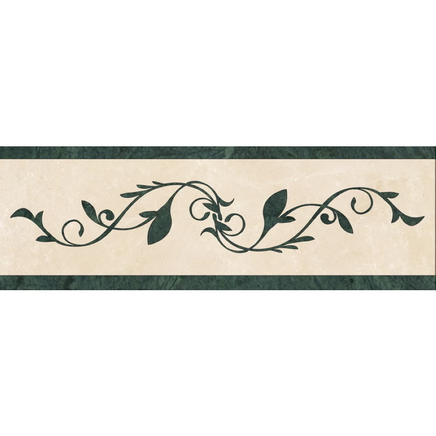 Керамогранит Marmocer Waterjet 73 Border Vines PJD-SDPH073 60х20 см