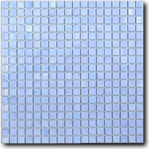 Стеклянная мозаика Art&Natura Classic Glass сетка 15х15 глянцевая голубая sophie1 29,5х29,5 см