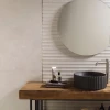 Плитка настенная Porcelanosa Саваннах Сализа Десо / Savannah Caliza Deco матовая бежевая 100330300 150х59,6 см