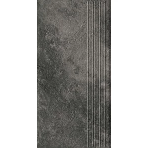 Ступень Ceramika Paradyz Ardis Dark Stopnica Prosta Struktura Mat 60х30 см