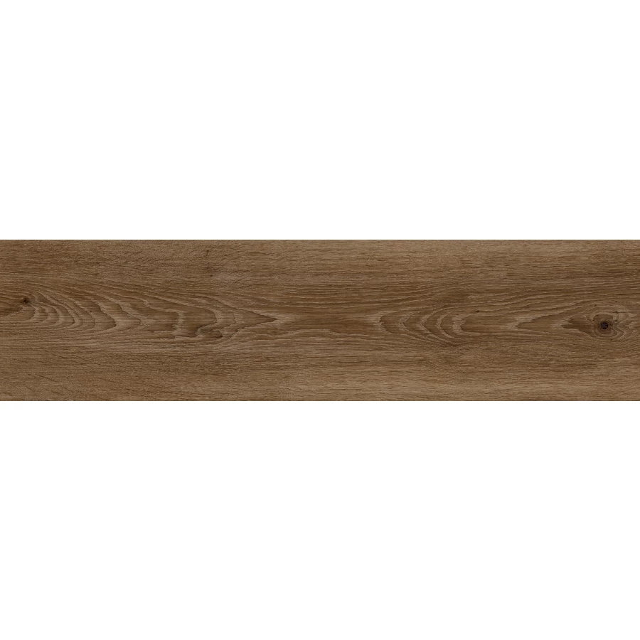 Керамогранит Eurotile Ceramica Wood GP Brown матовый коричневый 59,4х14,7 см