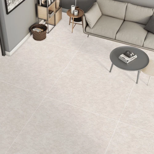 Керамогранит Neodom Stone Basalt Stone Ivory Matt Str матовый бежевый N40044 120х120 см