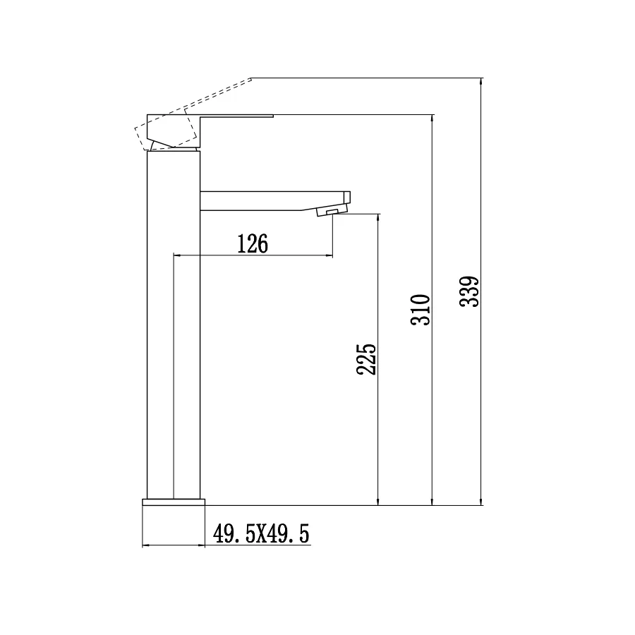 Смеситель Fmark для умывальника FS8111Q