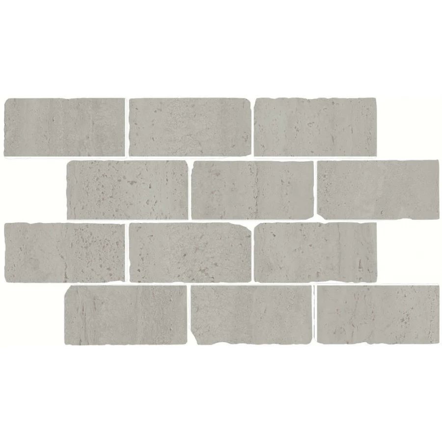 Керамогранит Kerama Marazzi Сан-Марко Бордюр мозаичный матовый светло-серый BR032 46,5x26,5x0,9