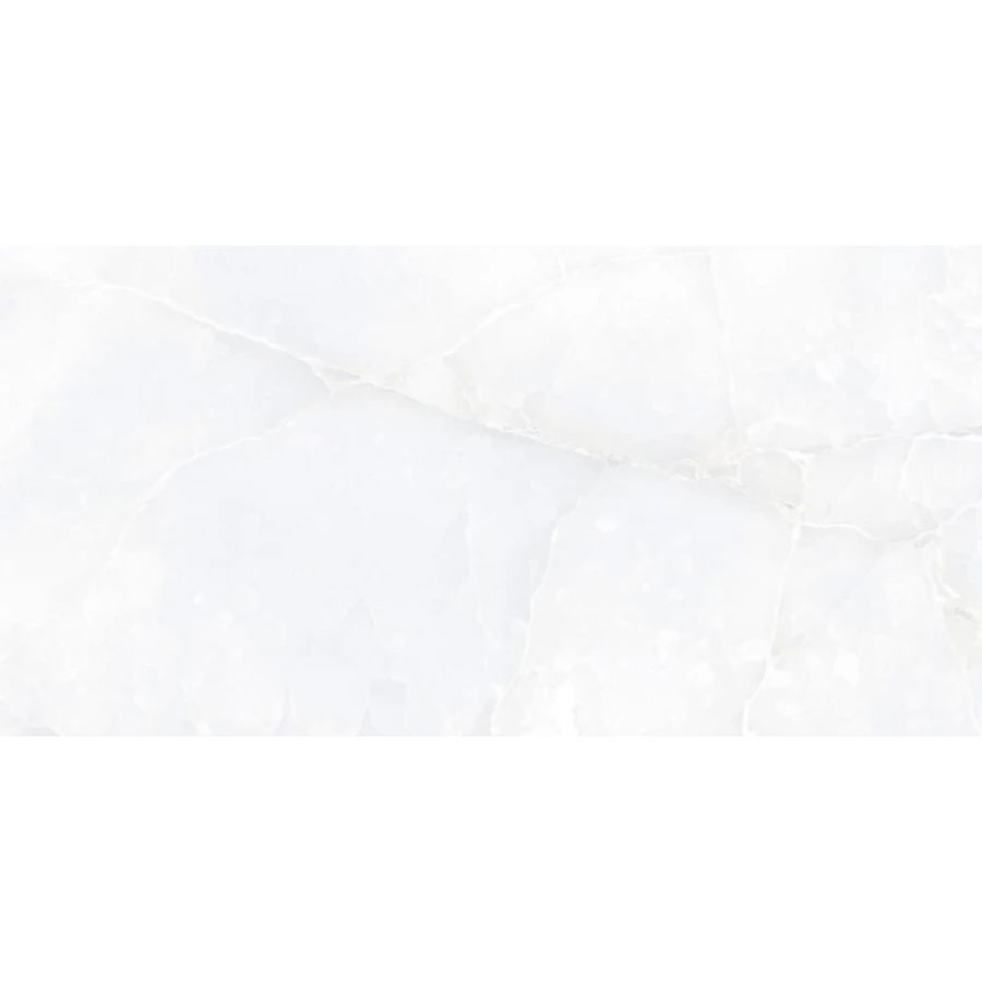 Керамогранит Keramikos Onice Blanco Porcelain Polished глянцевый белый KRS79485 120х60 см