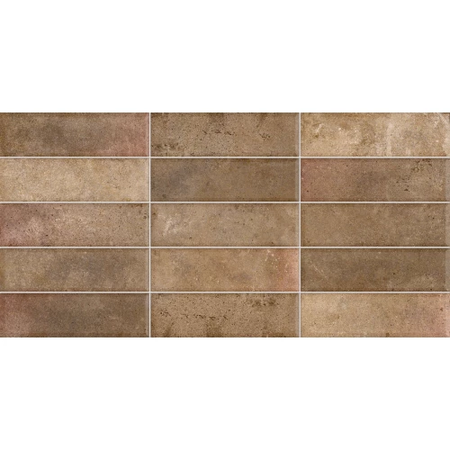 Плитка настенная New Trend Elbrus Brick Marron WT36ELR31 60х30 см