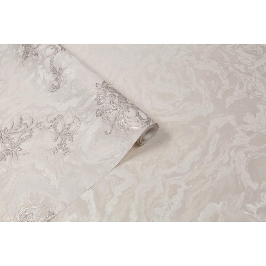 Обои флизелиновые Palitra Life Royal Air бежевые PL72374-25 1,06х10,05 м