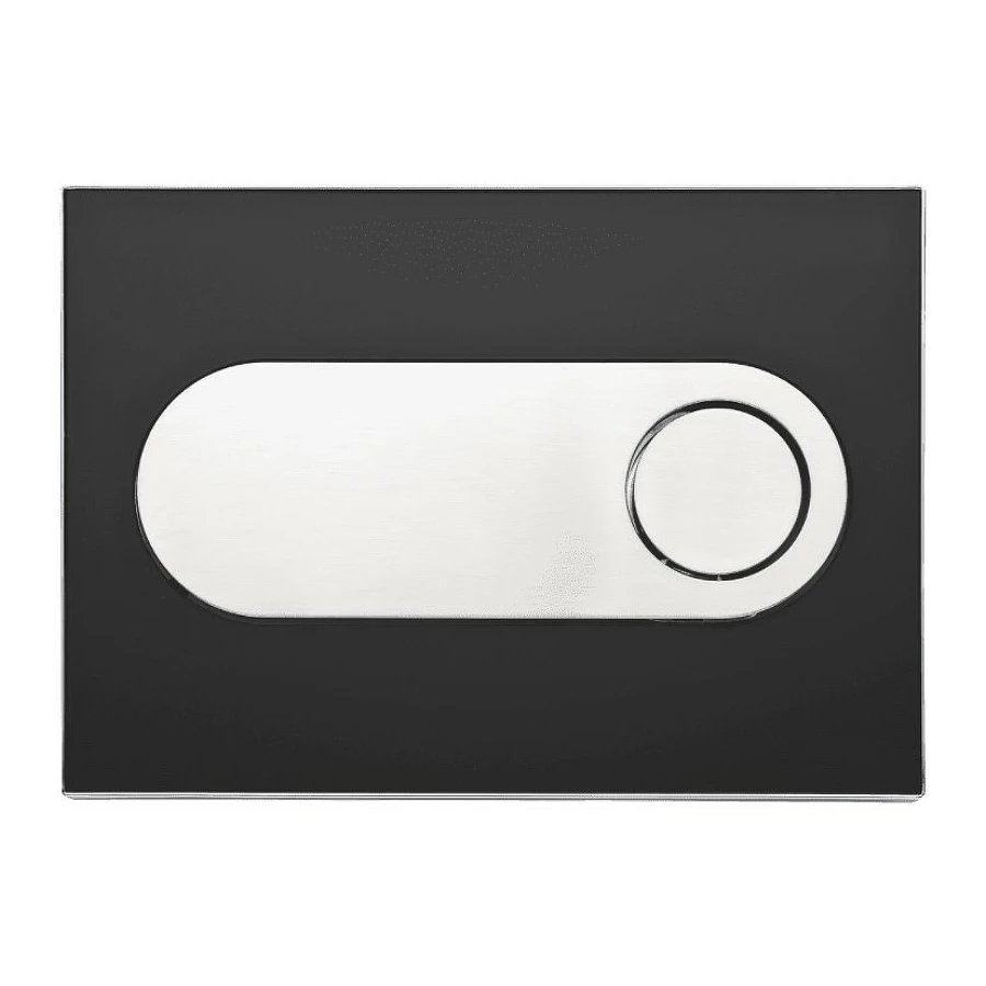 Клавиша смыва Pestan черная Fluenta Onyx 40006364