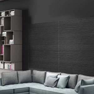 Керамогранит Mozart Rare & Unique Jet Black Lenza Matt матовый черный N90025 120х60 см