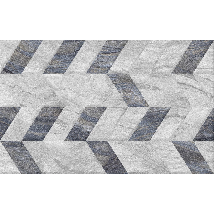 Плитка настенная Gracia Ceramica Стрим низ 03 матовая серая 010100001566 40х25 см