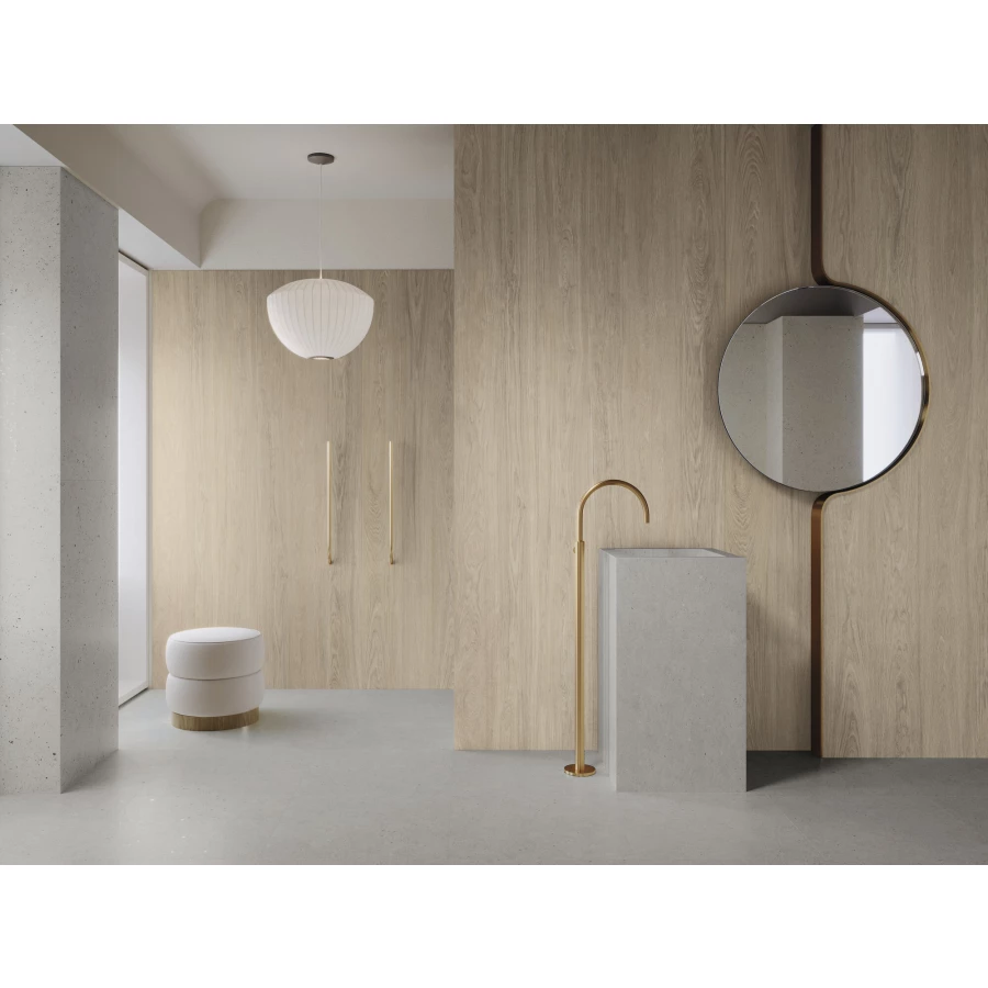 Керамогранит Ape Ceramica Kinfolk Kinstone Steam Rect матовый серый A040378 120х60 см