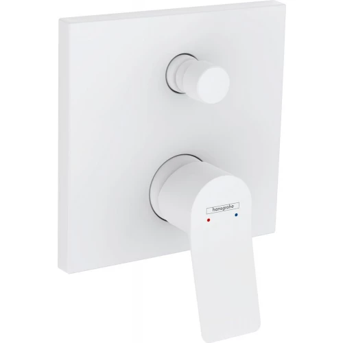 Смеситель Hansgrohe Vivenis для ванны с душем матовый белый 75415700