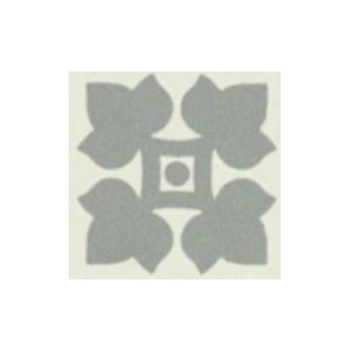 Керамогранит Ceramiche Grazia Олд Ингленд Тоззетто Деc ЕД Лондон / Old England Tozzetto Dec ED London матовый серый OEED6 4х4 см