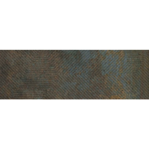 Плитка настенная Ceramika Paradyz Molto Rust Rekt Mat Decor коричневый 75*25 см