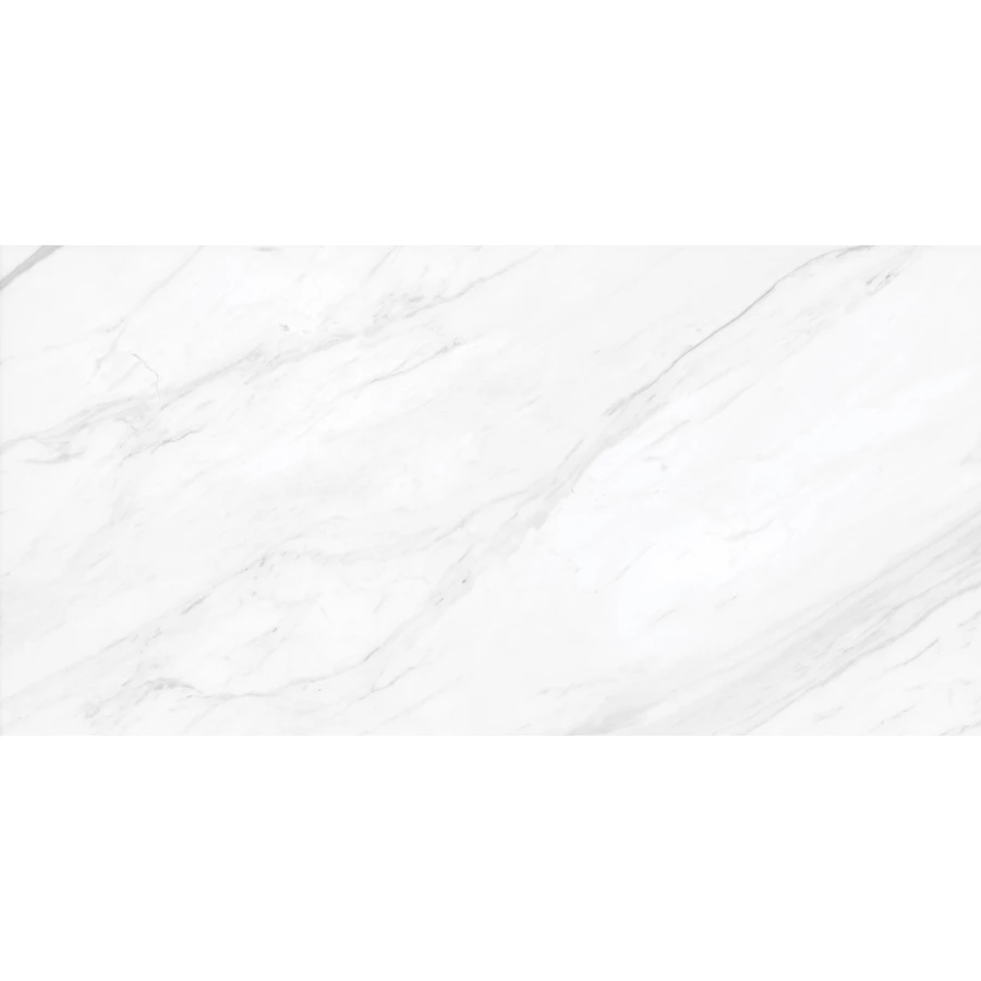 Керамогранит Cersanit Futura тонкий Classy Marble полированный белый ректификат A17120 120х60 см