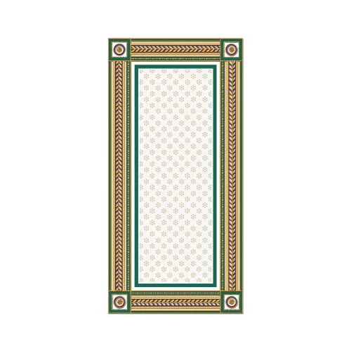 Декор 1721 Ceramique Imperiale Золотой 04-01-1-10-03-71-912-0 бирюзовый 25х50 см