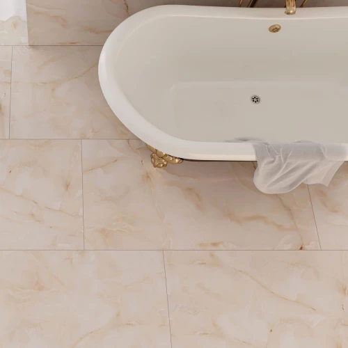 Керамогранит Neodom Concept Miel Polished глянцевый бежевый CV20190 120x60 см