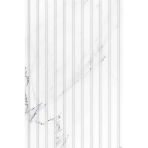 Облицовочная плитка Cersanit Oriental OEN052D рельефная белая 30x45