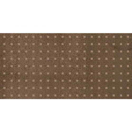 Декор Laparet Metallica Pixel коричневый 25х50