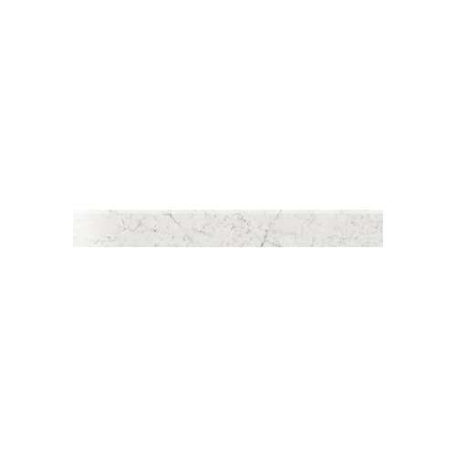 Плинтус Italon Шарм Экстра Каррара / Charme Extra Carrara глянцевый белый 610130002135 59х7,2 см