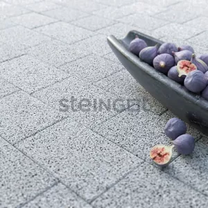 Тротуарная плитка Steingot Новый город "Bianco Nero" белый 60 мм