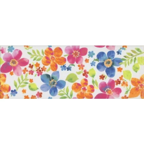 Плитка настенная Kerama Marazzi Венсен Декор глянцевый многоцветный HGD\A260\15000 40х15 см