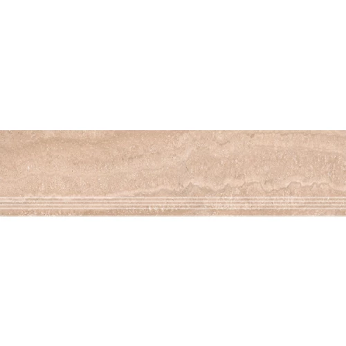 Ступень из керамогранита Kerama Marazzi Риальто матовая бежевая SG560400R\GR 119,5х30 см