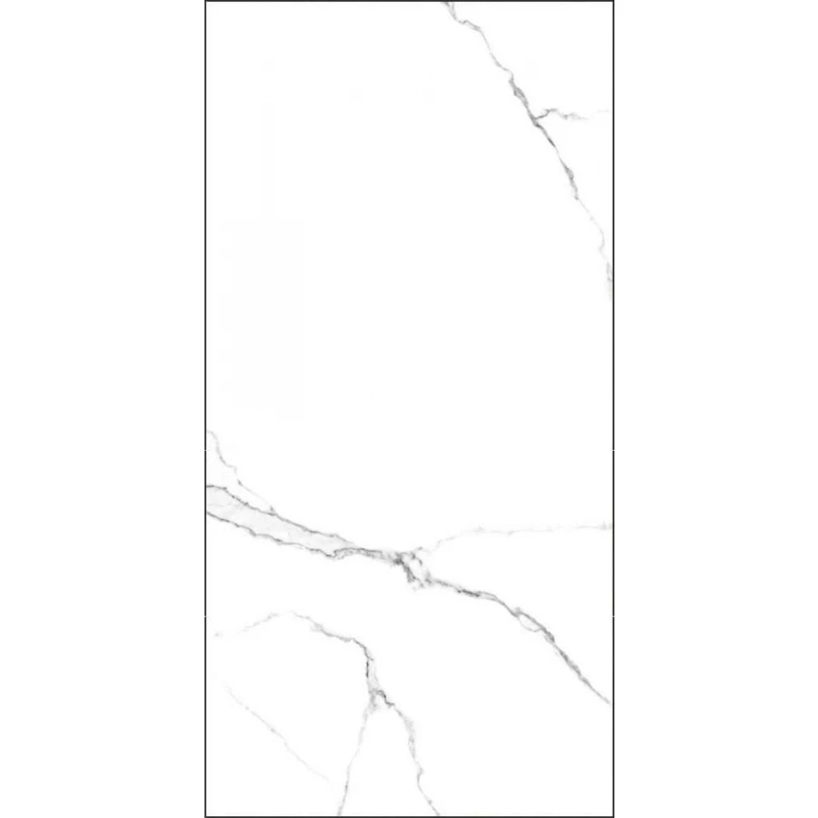 Керамогранит Global Tile Marmo_GT грес глазуированный Белый GT120600203MR 120х60 см