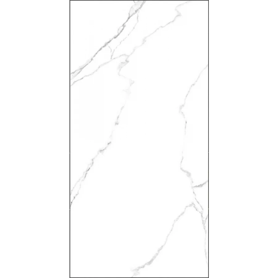 Керамогранит Global Tile Marmo_GT грес глазуированный Белый GT120600203MR 120х60 см