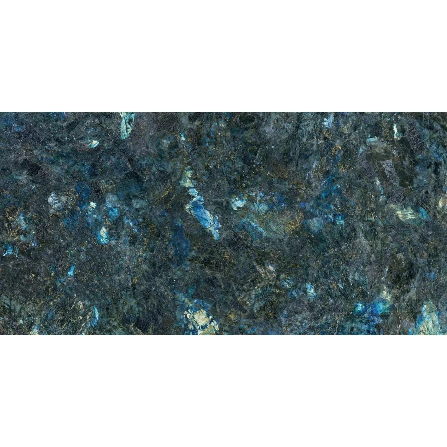 Керамогранит Geotiles Labradorite Blue Super Polished глянцевый синий 280х120 см