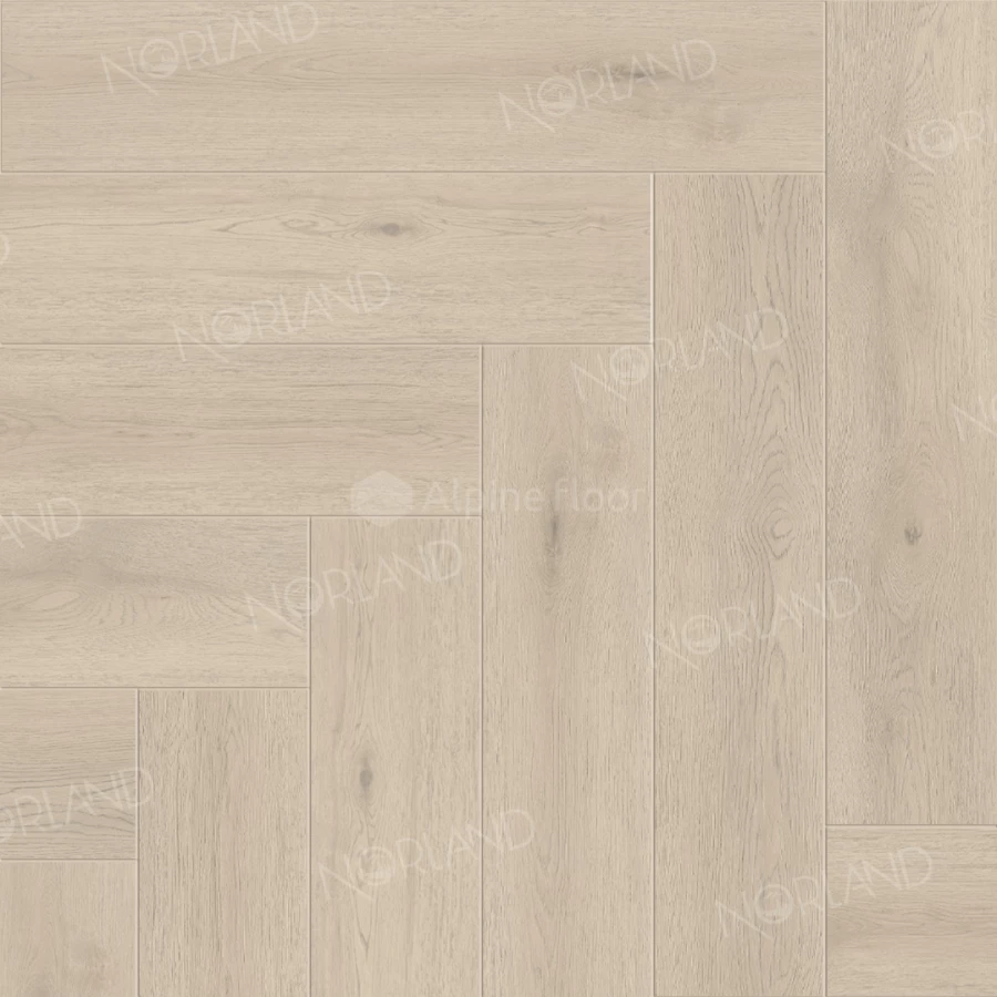 Каменный SPC ламинат Alpine Floor Norland Lagom Parquet Elegant 1033-8 34 класс 3.5 мм 2.25 кв.м 60х12.5 см
