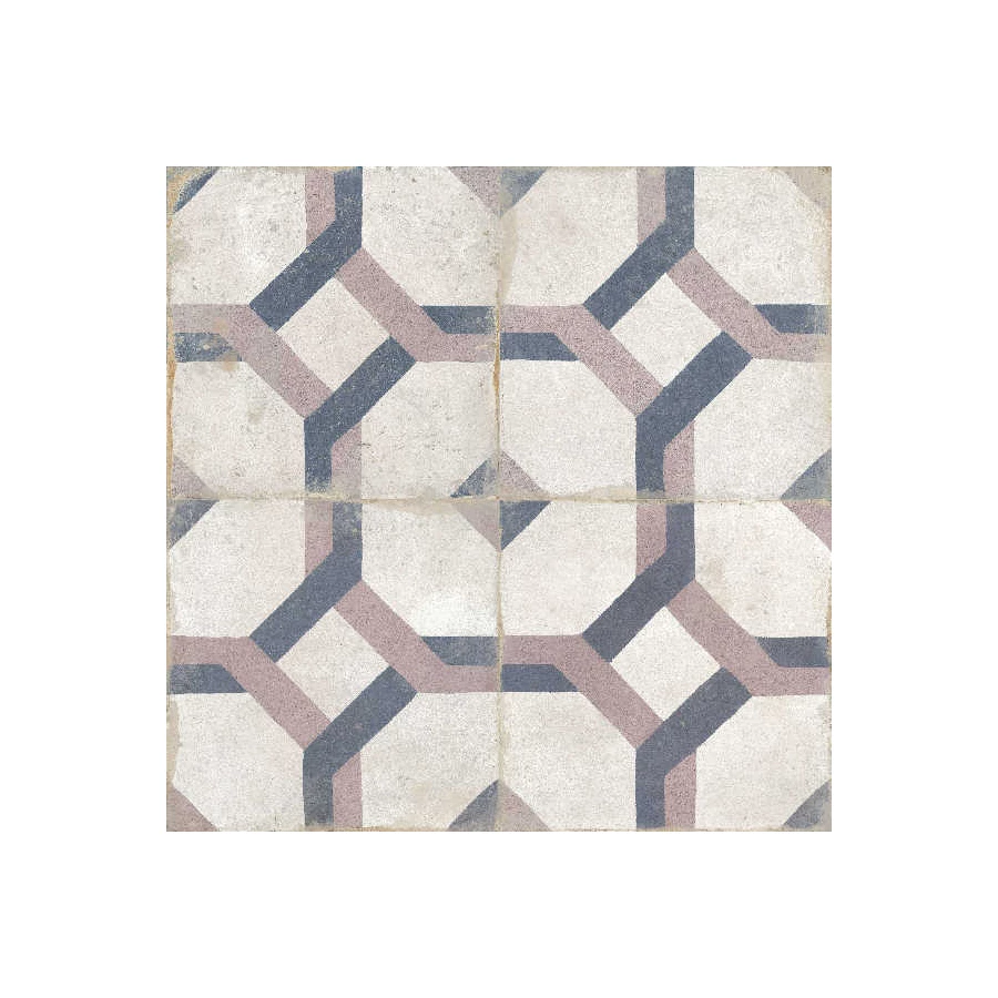 Плитка напольная Peronda Fs Farfalla Violet матовая сиреневая 0100342698 45х45 см