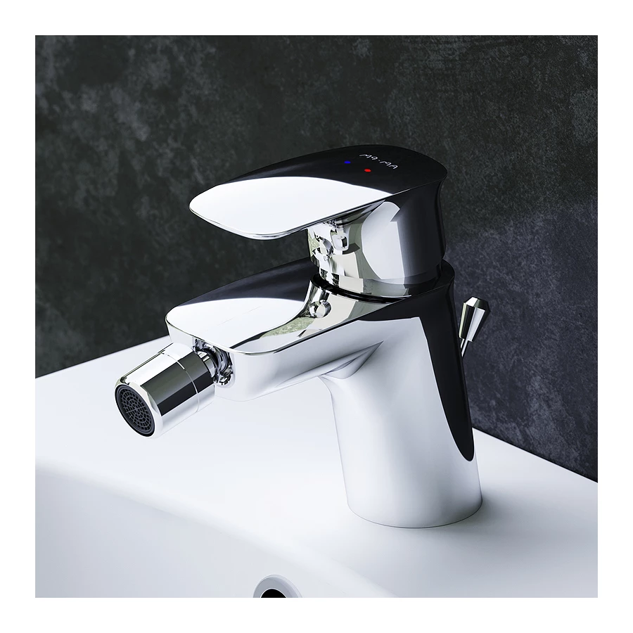 Смеситель для биде Am Pm Spirit V2.1 с донным клапаном F71A83100