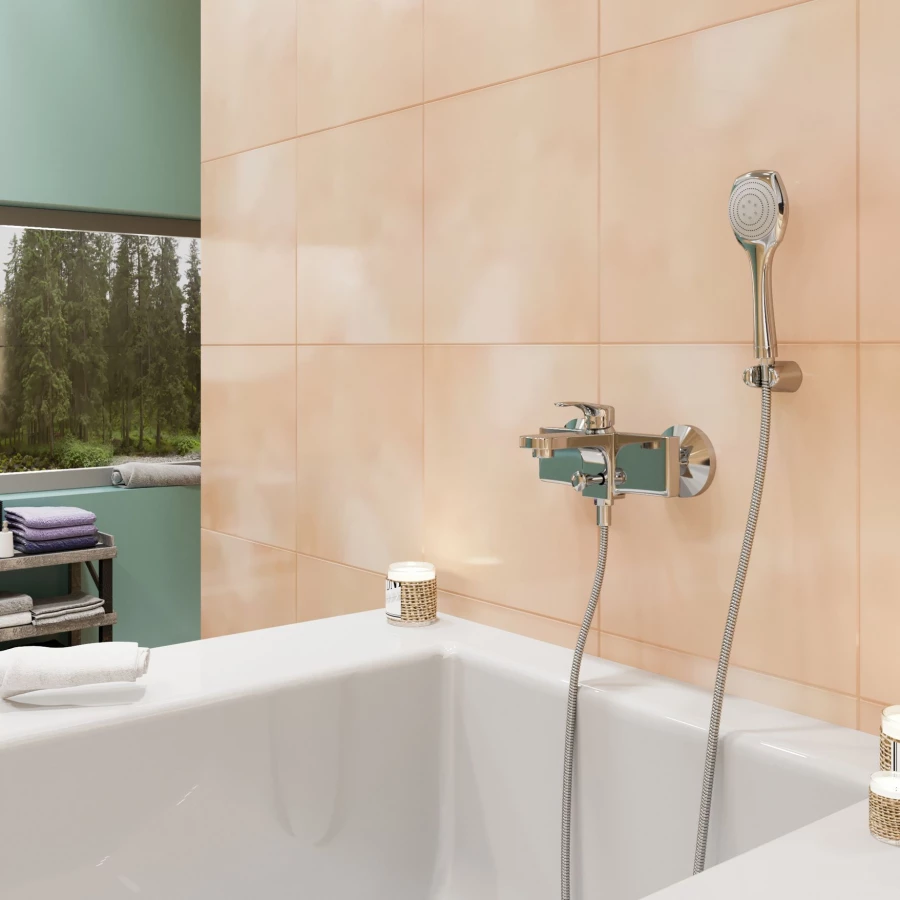 Смеситель для ванны MixLine ML12-01 530477 хром