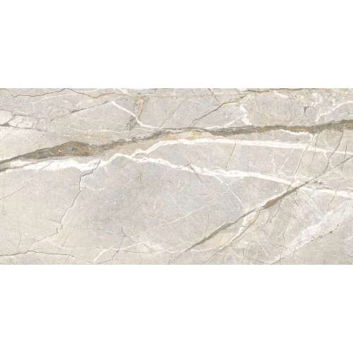 Керамогранит Flaviker Supreme Hedonism Silver Roots Lux глянцевый серый PF60017241 120х60 см