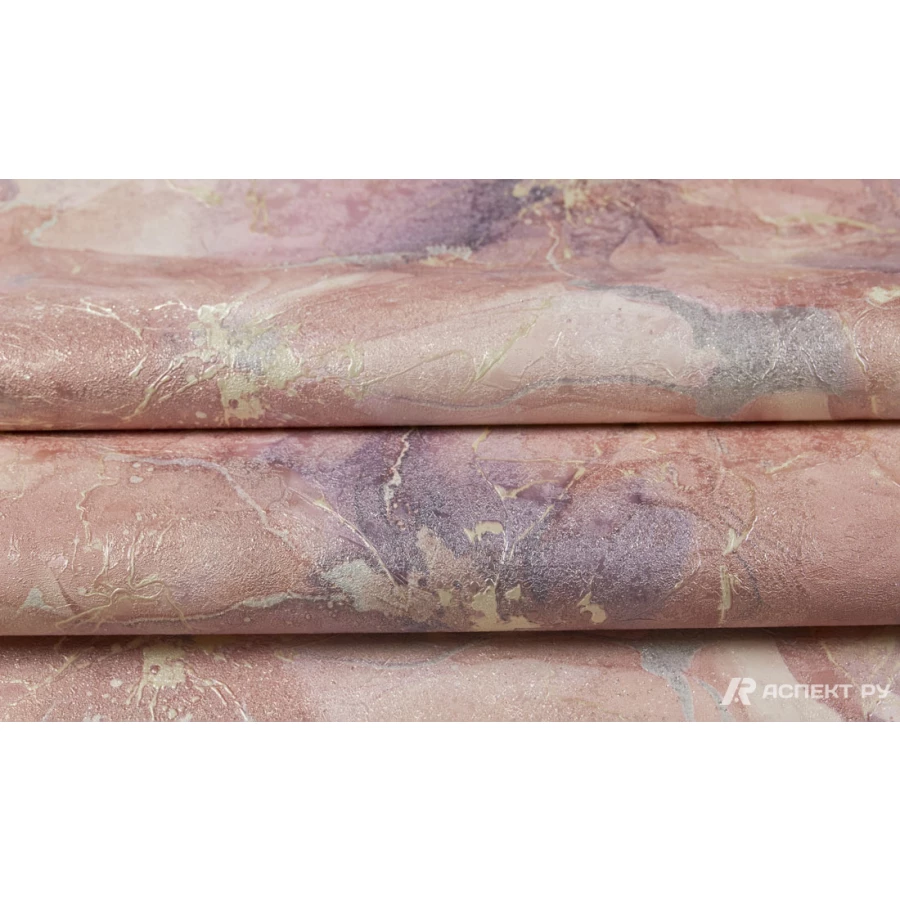 Обои флизелиновые Аспект Элли розовые 70597-56 1,06х10,05 м