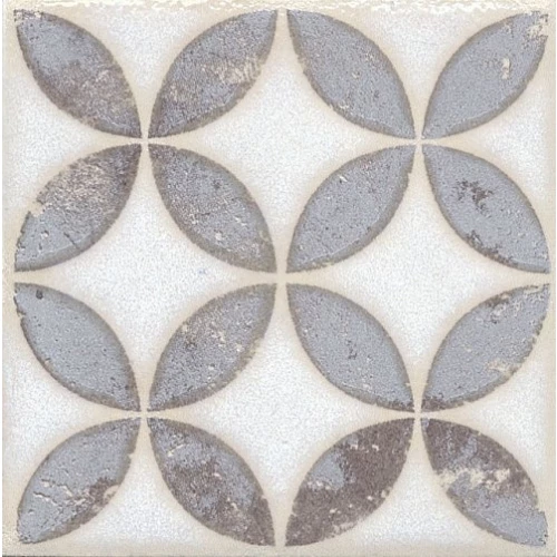 Вставка Kerama Marazzi Амальфи орнамент коричневый 9,8х9,8 см