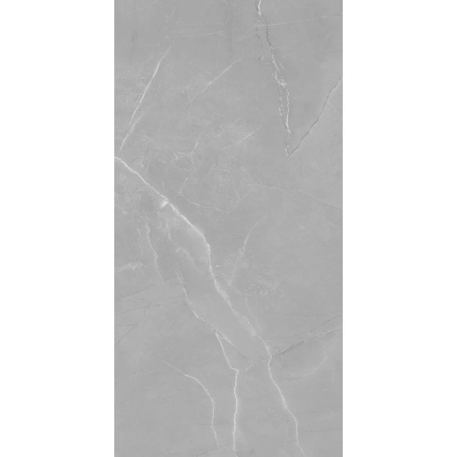 Керамогранит Seratonia Glossy Paulo Grey серый 120х60 см