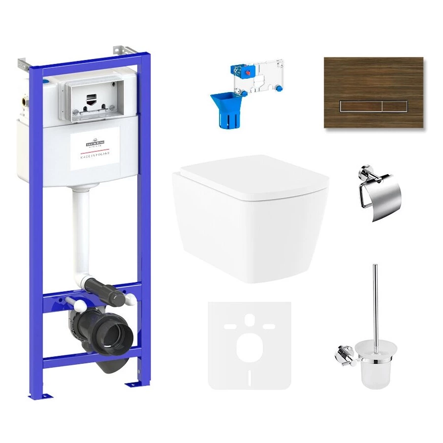 Унитаз Lavinia Boho Relfix Aveo Rimless 75110392 (комплект 9 в 1)