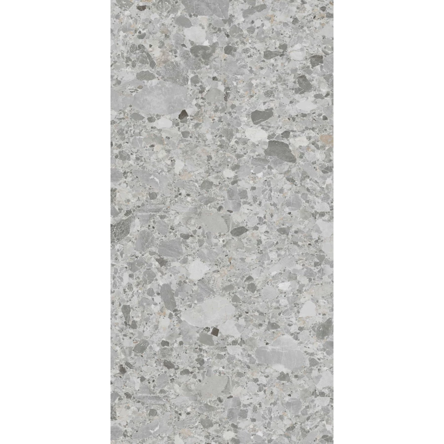 Керамогранит NT Ceramic Atlas Wide Yu Gong Yi Shan матовый серый NTT3020M 240х120 см