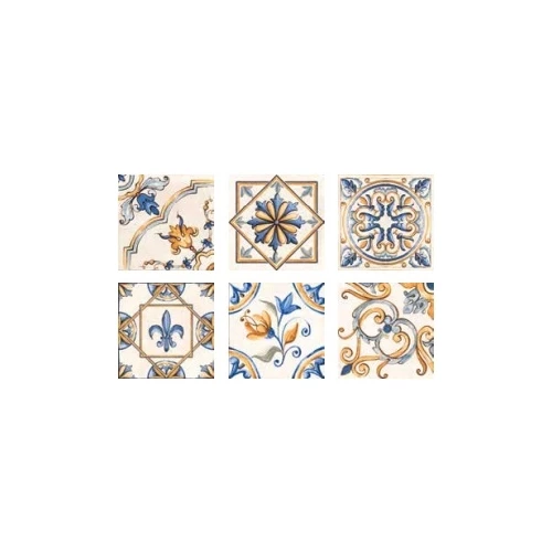Керамогранит Sadon Tuscany decoro giotto mix J87743 20.3x20.3 см