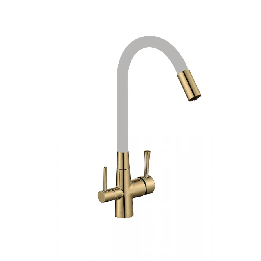 Смеситель для кухонной мойки под фильтр питьевой воды Savol S-L1806C-04 бронза