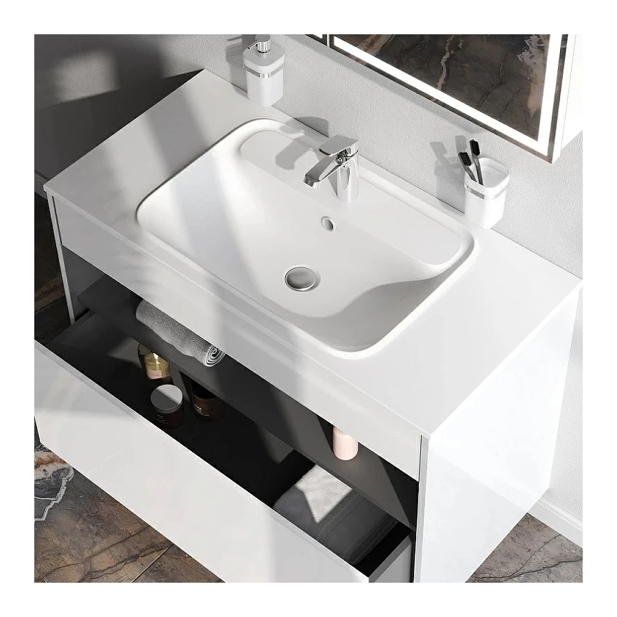 Раковина мебельная Am Pm Func M8FWPC1000WM 100 см