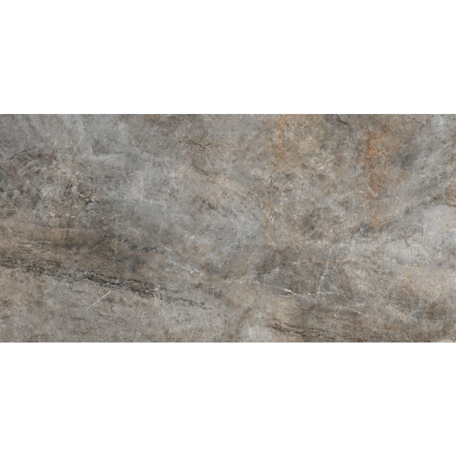 Керамогранит Vitra Marble-X Аугустос Тауп Лаппато Ректификат серый 60х120 см