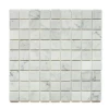 Мозаика Orro Mosaic Стоне Бьянко Каррара 30х30 полированная белая 30,5х30,5 см