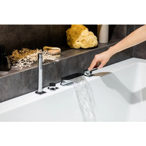 Смеситель для ванн Ravak Chrome CR 025.00 каскадный X070073