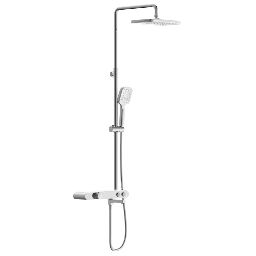 Душевая система Cersanit Vivo термостатическая с кнопочным управлением хром A64529