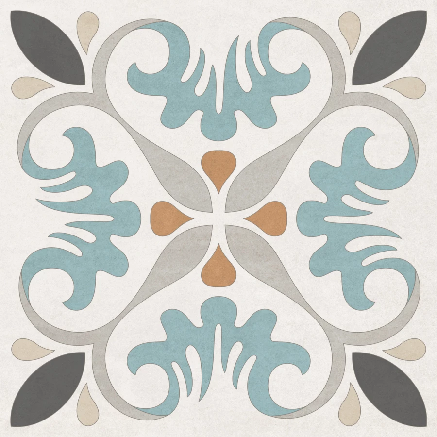 Керамогранит New Trend Design Art Laura матовый многоцветный GP2020DGA01 20х20 см