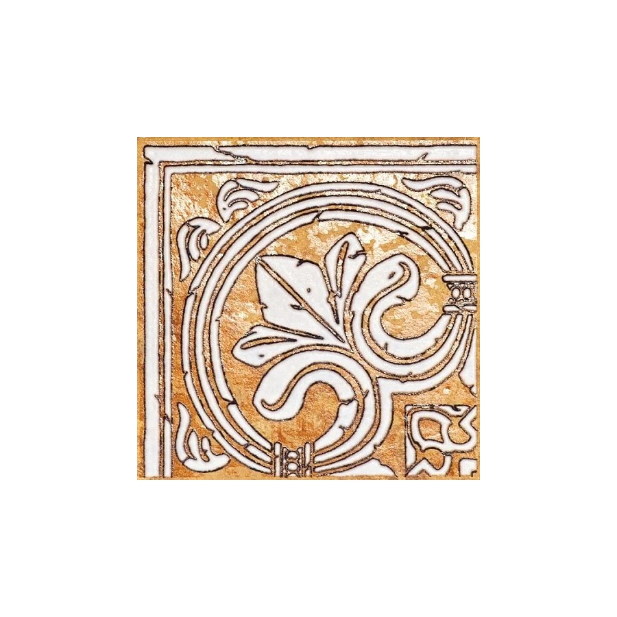 Вставка Kerama Marazzi Ницца бежевый светлый 14,7х14,7 см